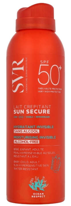 Svr Laboratories SVR Sun Secure Invisible Spray SPF50+ 200 ml Alcohol-Free i gruppen SKØNHED & HELSE / Hudpleje / Tanning / Solbeskyttelse hos TP E-commerce Nordic AB (D08231)