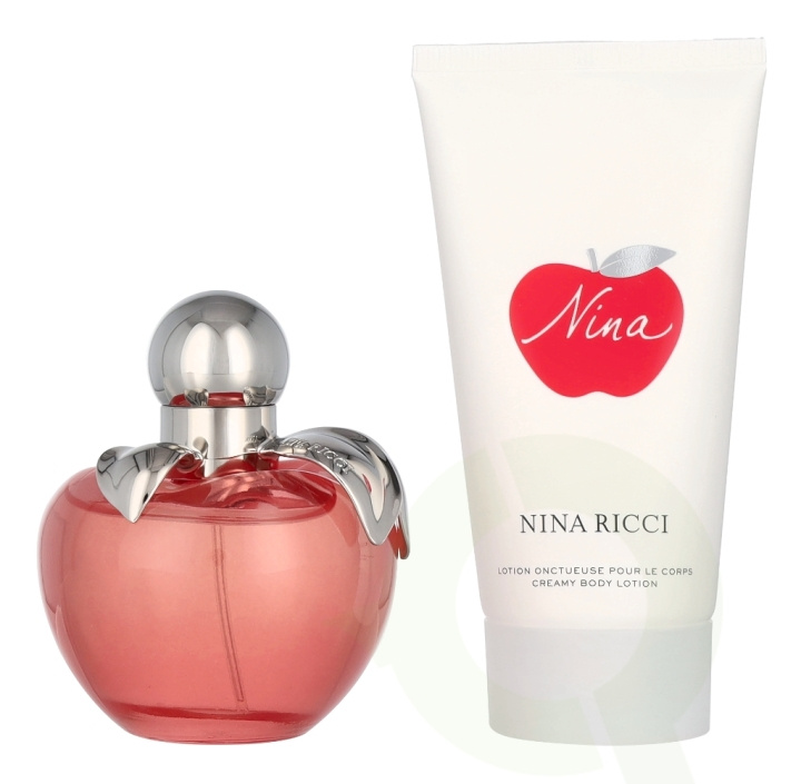 Nina Ricci Nina Giftset 125 ml Edt Spray 50ml/Body Lotion 75ml i gruppen SKØNHED & HELSE / Gaveæske / Gaveæske til hende hos TP E-commerce Nordic AB (D08261)