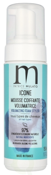 Patrice Mulato P. Mulato Icone Volumizing Foam Styler 150 ml i gruppen SKØNHED & HELSE / Hår og styling / Hår styling / Hårmousse hos TP E-commerce Nordic AB (D08268)