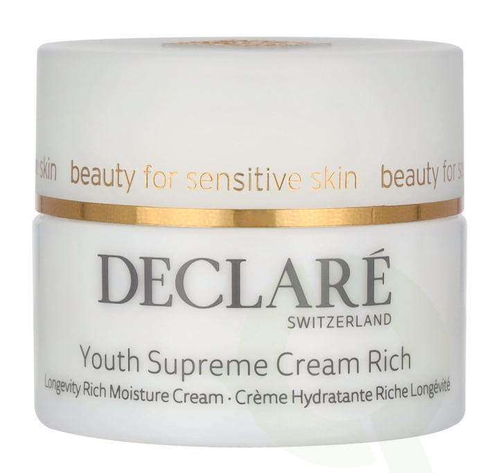 Declare Proyouthing Youth Supreme Cream Rich 50 ml i gruppen SKØNHED & HELSE / Hudpleje / Ansigt / Ansigtscreme hos TP E-commerce Nordic AB (D08320)