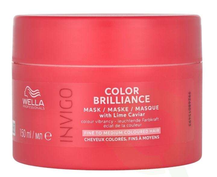 Wella Invigo - Color Brilliance Vibrant Color Mask 150 ml Fine/Normal i gruppen SKØNHED & HELSE / Hår og styling / Hårpleje hos TP E-commerce Nordic AB (D08416)