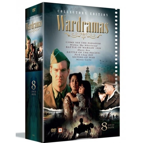 War Dramas - 8 DVD Box set - Classic and award winning war movies i gruppen HJEMMEELEKTRONIK / Lyd & billede / Tv og tilbehør / Film / DVD hos TP E-commerce Nordic AB (D08430)