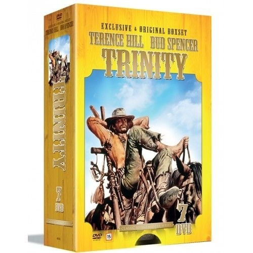 Trinity Collection - The Devils right hand - 7 DVD box set - Terence Hill & Bud Spencer i gruppen HJEMMEELEKTRONIK / Lyd & billede / Tv og tilbehør / Film / DVD hos TP E-commerce Nordic AB (D08432)