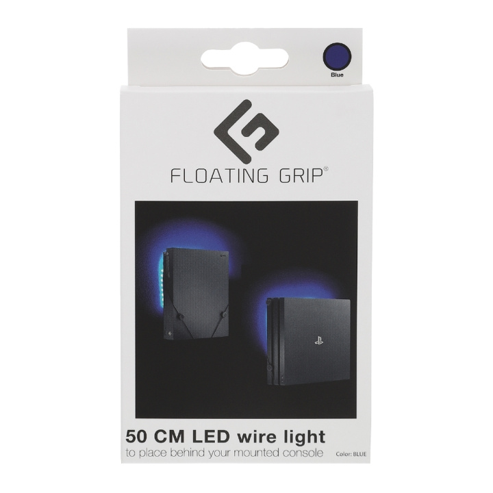 FLOATING GRIP Led Wire Light med USB blå i gruppen HJEMMEELEKTRONIK / Spilkonsoller og tilbehør / Sony PlayStation 4 hos TP E-commerce Nordic AB (D08462)