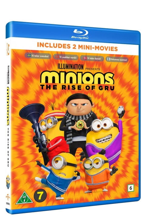 Minions: The Rise of Gru i gruppen HJEMMEELEKTRONIK / Lyd & billede / Tv og tilbehør / Film / Blu-ray hos TP E-commerce Nordic AB (D08505)