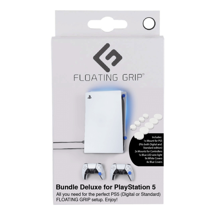 FLOATING GRIP PS5 Bundle Deluxe-boks i gruppen HJEMMEELEKTRONIK / Spilkonsoller og tilbehør / Sony PlayStation 5 hos TP E-commerce Nordic AB (D08511)