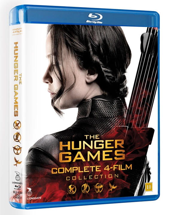 Hunger Games The Complete Collection (Blu-Ray) i gruppen HJEMMEELEKTRONIK / Lyd & billede / Tv og tilbehør / Film / Blu-ray hos TP E-commerce Nordic AB (D08545)