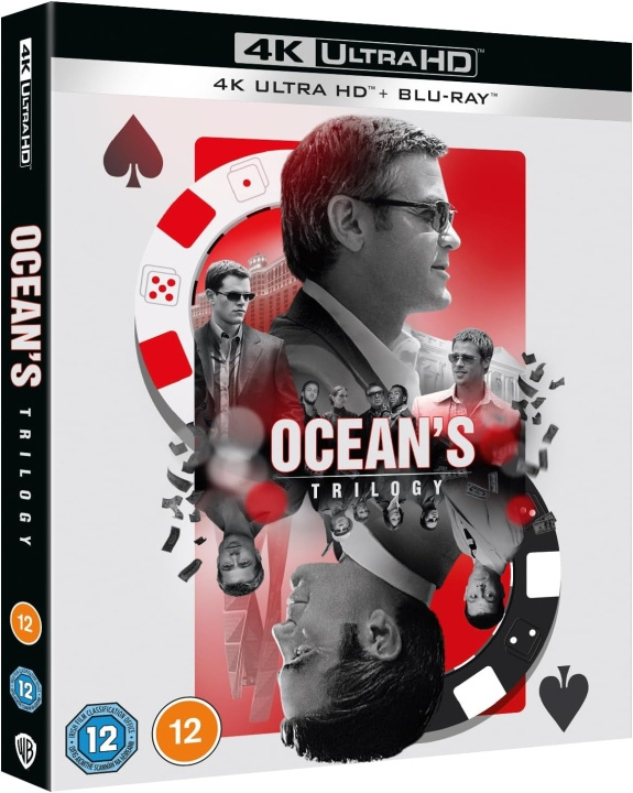 Oceans Eleven / Oceans Twelve / Oceans Thirteen 4K Ultra HD + Blu-Ray i gruppen HJEMMEELEKTRONIK / Lyd & billede / Tv og tilbehør / Film / Blu-ray hos TP E-commerce Nordic AB (D08560)