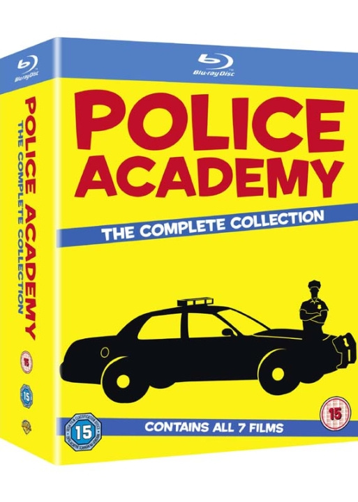 Police Academy - The Complete Collection (7 Films) Blu-Ray i gruppen HJEMMEELEKTRONIK / Lyd & billede / Tv og tilbehør / Film / Blu-ray hos TP E-commerce Nordic AB (D08572)