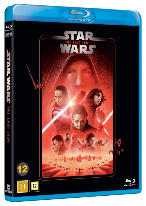 Star Wars : Episode 8 - The Last Jedi - Blu ray i gruppen HJEMMEELEKTRONIK / Lyd & billede / Tv og tilbehør / Film / Blu-ray hos TP E-commerce Nordic AB (D08576)