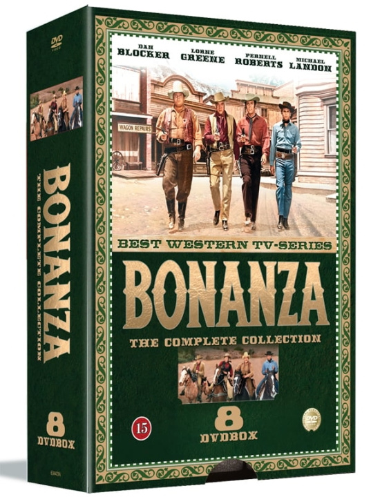 Bonanza - Season 1 - DVD i gruppen HJEMMEELEKTRONIK / Lyd & billede / Tv og tilbehør / Film / DVD hos TP E-commerce Nordic AB (D08588)