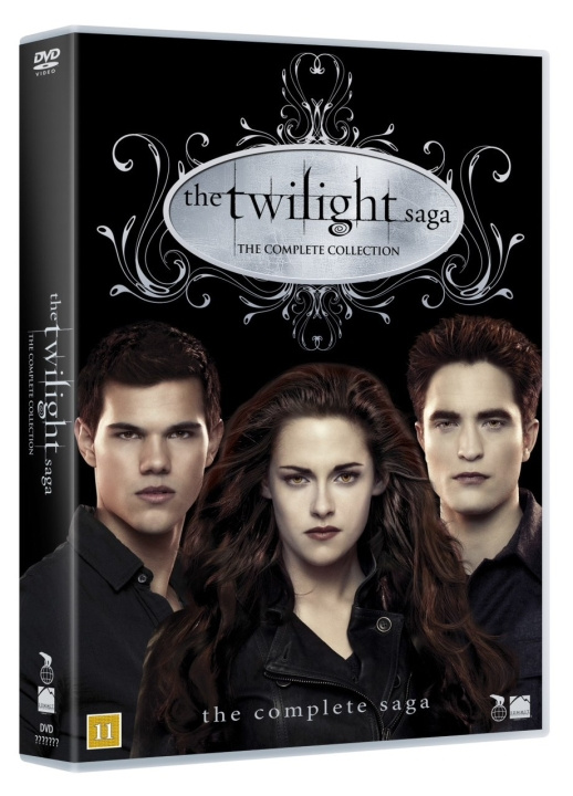 Twilight saga - The complete collection boks - DVD i gruppen HJEMMEELEKTRONIK / Lyd & billede / Tv og tilbehør / Film / DVD hos TP E-commerce Nordic AB (D08594)