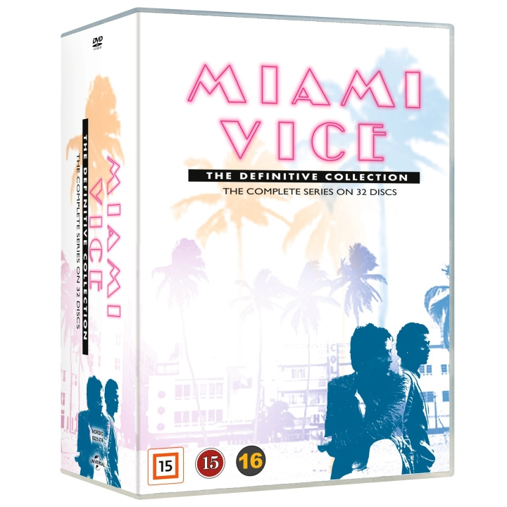 Miami Vice - The Complete Series (32 disc) - DVD i gruppen HJEMMEELEKTRONIK / Lyd & billede / Tv og tilbehør / Film / DVD hos TP E-commerce Nordic AB (D08601)