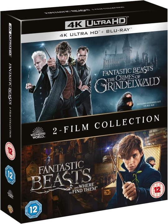 Fantastic Beasts 2 Movie Collection 4K Ultra HD + Blu-Ray i gruppen HJEMMEELEKTRONIK / Lyd & billede / Tv og tilbehør / Film / Blu-ray hos TP E-commerce Nordic AB (D08606)