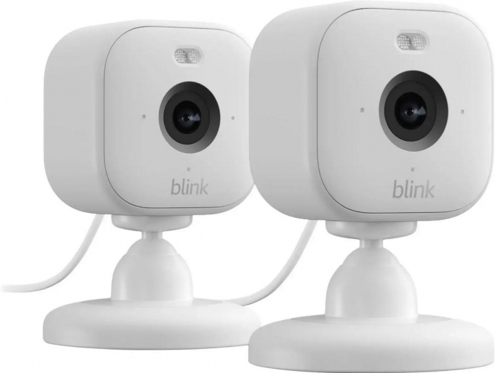 Blink Mini 2 Smart Indendørs Sikkerhedskamera 2 stk. sæt Hvid i gruppen HJEM, HUS & HAVE / Alarm, Sikkerhed & Overvågning / Overvågningskameraer / Digital (netværk) / Indendørs kameraer hos TP E-commerce Nordic AB (D08616)