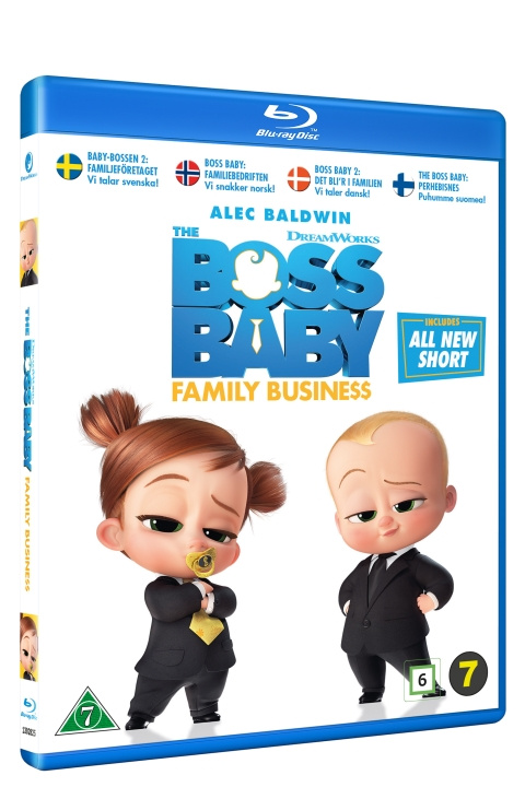 The Boss Baby: Family Business i gruppen HJEMMEELEKTRONIK / Lyd & billede / Tv og tilbehør / Film / Blu-ray hos TP E-commerce Nordic AB (D08662)