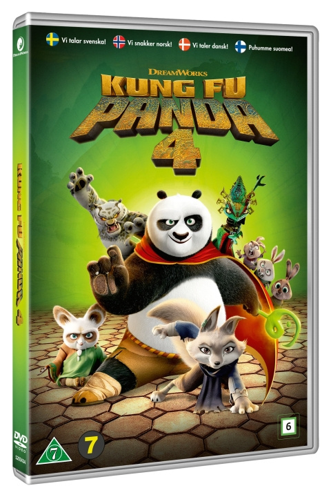 Kung Fu Panda 4 i gruppen HJEMMEELEKTRONIK / Lyd & billede / Tv og tilbehør / Film / DVD hos TP E-commerce Nordic AB (D08686)