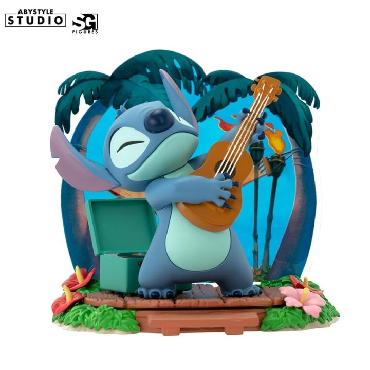 Abysse DISNEY - Figur af Stitch Guitar i gruppen LEGETØJ, BØRN & BABY / Legetøj / Figurer, miniaturer og tilbehør hos TP E-commerce Nordic AB (D08718)