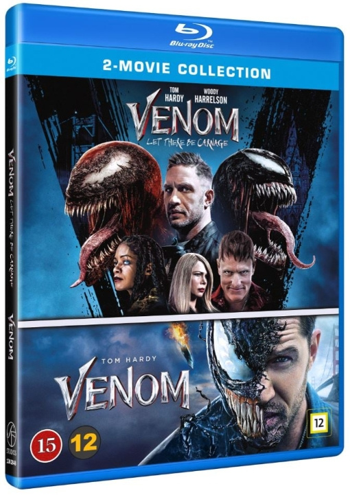 Venom: Let There Be Carnage 1-2 Box Set i gruppen HJEMMEELEKTRONIK / Lyd & billede / Tv og tilbehør / Film / Blu-ray hos TP E-commerce Nordic AB (D08720)