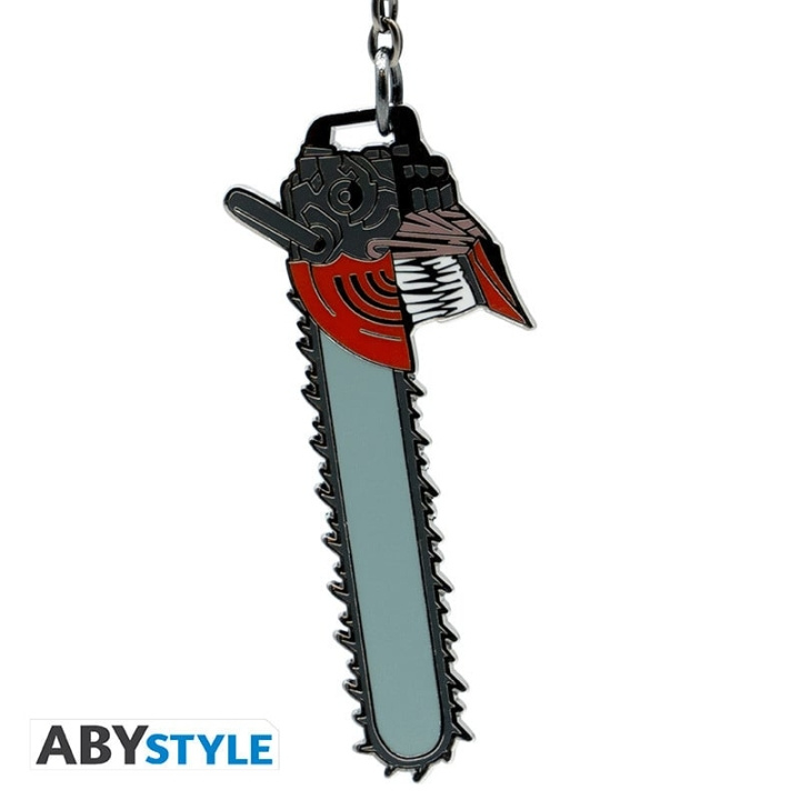 Abysse CHAINSAW MAN - Nøgleringe med motorsavshoved x4 i gruppen SPORT, FRITID & HOBBY / Sjove gadgets / Samlergenstande hos TP E-commerce Nordic AB (D08724)