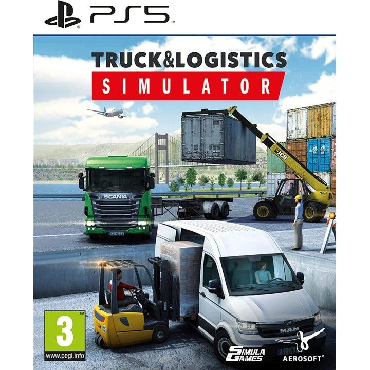 Truck & Logistics Simulator (PS5) i gruppen HJEMMEELEKTRONIK / Spilkonsoller og tilbehør / Sony PlayStation 5 / Spil hos TP E-commerce Nordic AB (D08744)