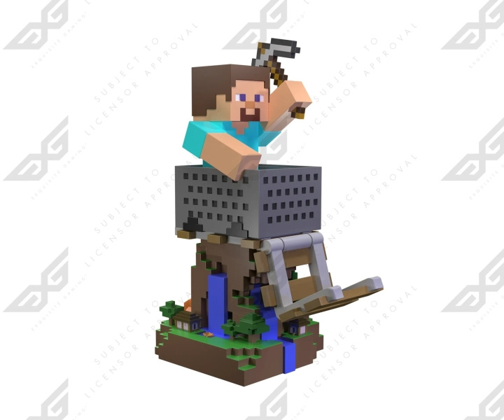 Cable Guys Minecraft Steve R.E.S.T i gruppen COMPUTERTILBEHØR / GAMING / Gaming tilbehør hos TP E-commerce Nordic AB (D08773)