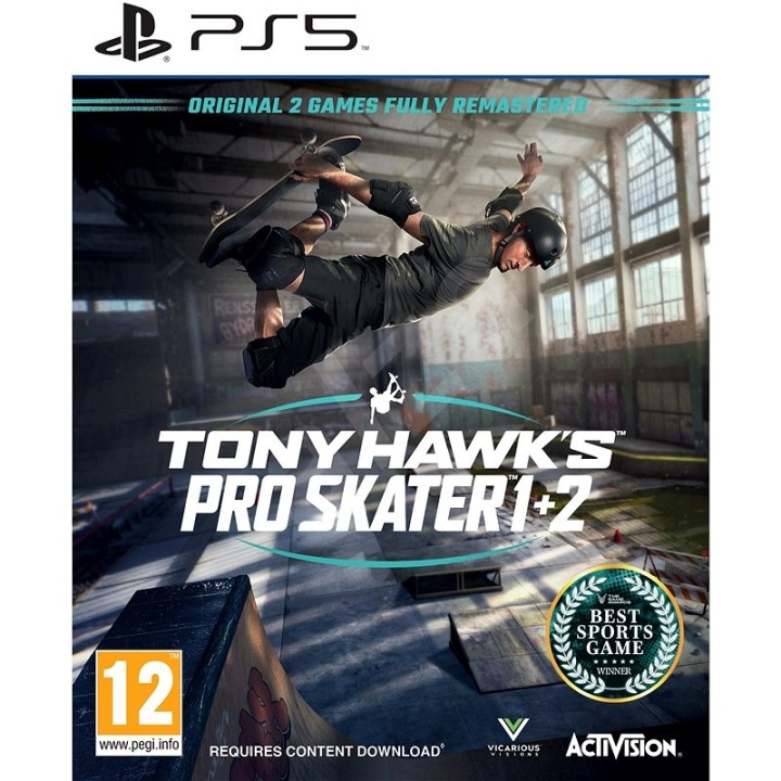 Tony Hawk\'s Pro Skater 1+2 (PS5) i gruppen HJEMMEELEKTRONIK / Spilkonsoller og tilbehør / Sony PlayStation 5 / Spil hos TP E-commerce Nordic AB (D08810)