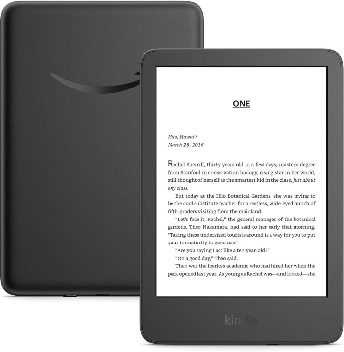 Amazon Kindle 2024 6 16GB, Sort i gruppen SMARTPHONES & TABLETS / Læsetabletter hos TP E-commerce Nordic AB (D08823)