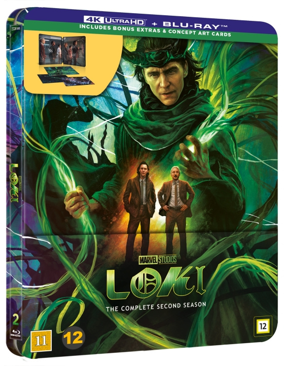 Loki S2 - STEELBOOK LIMITED EDITION i gruppen HJEMMEELEKTRONIK / Lyd & billede / Tv og tilbehør / Film / Blu-ray hos TP E-commerce Nordic AB (D08866)