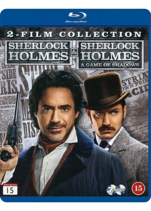 Sherlock Holmes Collection, The (2 film) (Blu-ray) i gruppen HJEMMEELEKTRONIK / Lyd & billede / Tv og tilbehør / Film / Blu-ray hos TP E-commerce Nordic AB (D08891)