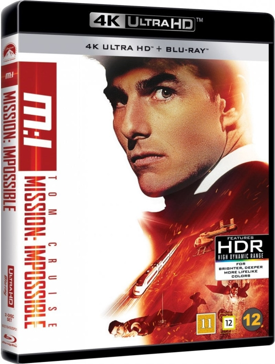 Mission: Impossible 1 (4K Blu-Ray) i gruppen HJEMMEELEKTRONIK / Lyd & billede / Tv og tilbehør / Film / Blu-ray hos TP E-commerce Nordic AB (D08915)