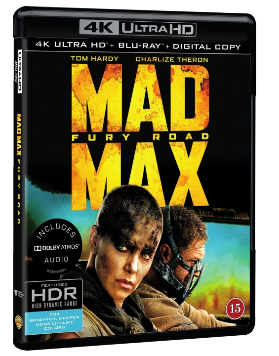 Mad Max: Fury Road (4K Blu-Ray) i gruppen HJEMMEELEKTRONIK / Lyd & billede / Tv og tilbehør / Film / Blu-ray hos TP E-commerce Nordic AB (D08924)