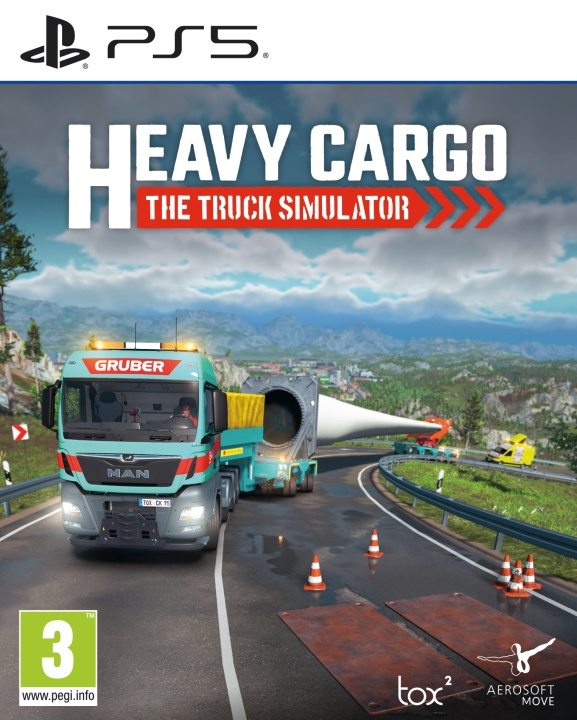 Heavy Cargo - The Truck Simulator (PS5) i gruppen HJEMMEELEKTRONIK / Spilkonsoller og tilbehør / Sony PlayStation 5 / Spil hos TP E-commerce Nordic AB (D08931)