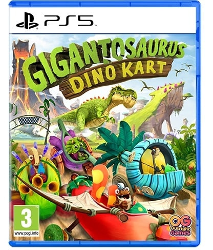 Gigantosaurus: Dino Kart (PS5) i gruppen HJEMMEELEKTRONIK / Spilkonsoller og tilbehør / Sony PlayStation 5 / Spil hos TP E-commerce Nordic AB (D08937)