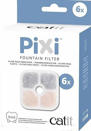 catit Kulfilter til Pixi 2,5L 6stk - (785.0487) i gruppen HJEM, HUS & HAVE / Tilbehør til dyr / Kat hos TP E-commerce Nordic AB (D08940)