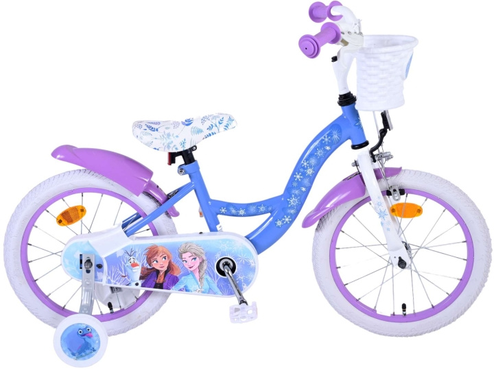 Volare Børnecykel 16 - Disney Frozen 2 (21584-SACB) i gruppen LEGETØJ, BØRN & BABY / Udeleg & Sport / Cykler og scootere hos TP E-commerce Nordic AB (D08944)