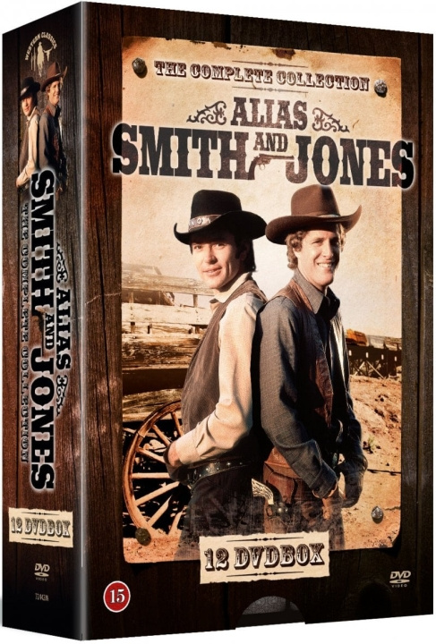 Alias Smith & Jones - Complete Collection (12-disc) - DVD i gruppen HJEMMEELEKTRONIK / Lyd & billede / Tv og tilbehør / Film / DVD hos TP E-commerce Nordic AB (D08997)