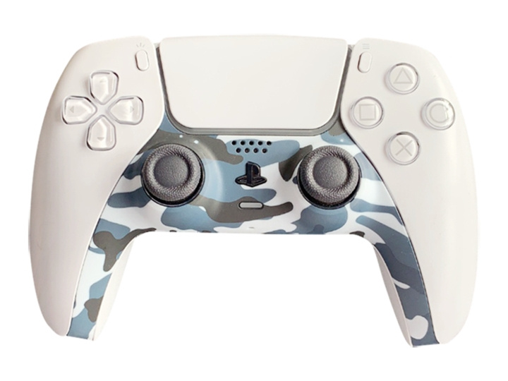 Piranha PS5 Controller Skins - Camo Blå i gruppen HJEMMEELEKTRONIK / Spilkonsoller og tilbehør / Sony PlayStation 5 / Tilbehør hos TP E-commerce Nordic AB (D09003)