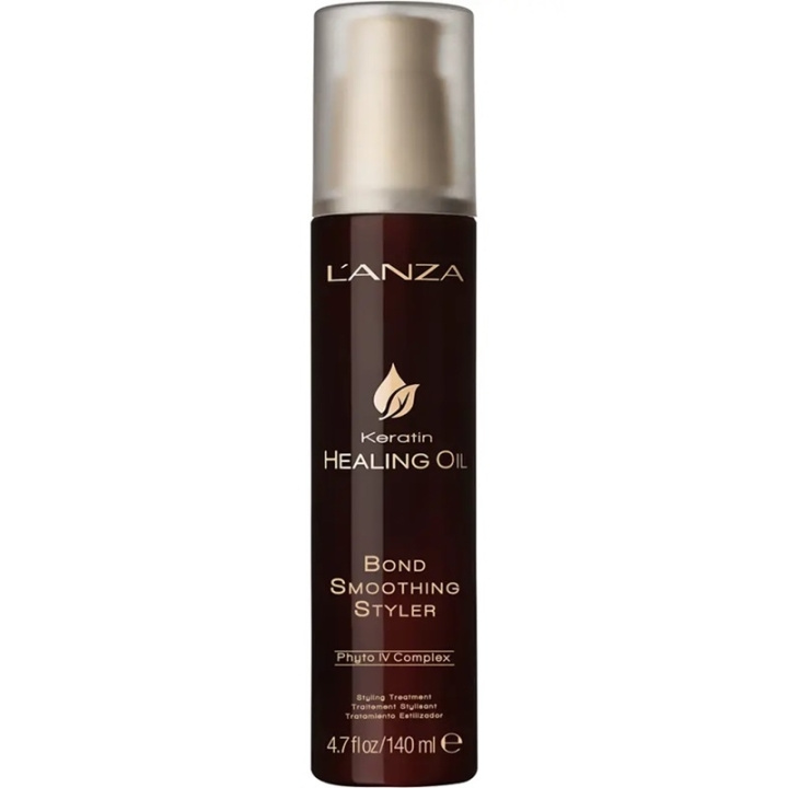 L\'anza Keratin Healing Oil Bond Smoothing Styler 140ml i gruppen SKØNHED & HELSE / Hår og styling / Hår styling / Hårmousse hos TP E-commerce Nordic AB (D09115)