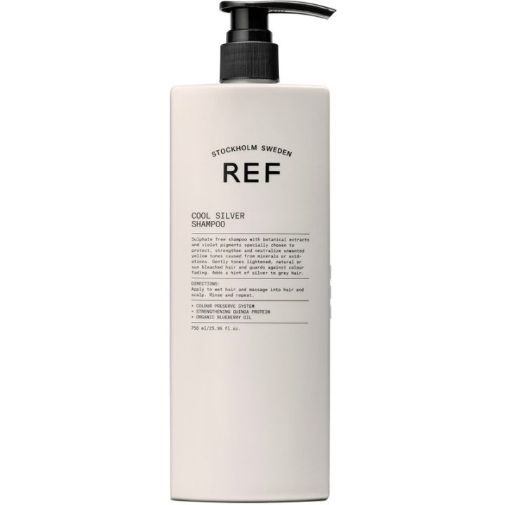 Ref Cool Silver Shampoo 750ml i gruppen SKØNHED & HELSE / Hår og styling / Hårpleje / Shampoo hos TP E-commerce Nordic AB (D09129)