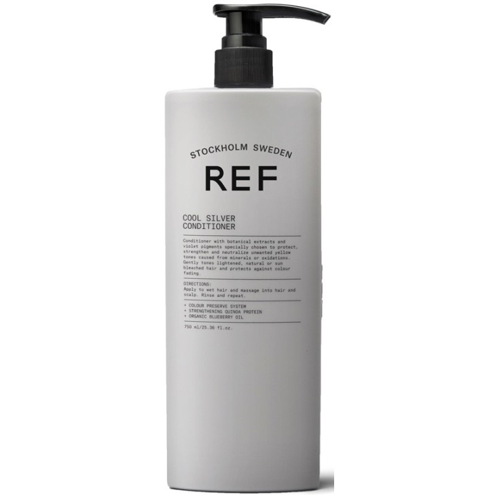 Ref Cool Silver Conditioner 750ml i gruppen SKØNHED & HELSE / Hår og styling / Hårpleje / Balsam hos TP E-commerce Nordic AB (D09130)