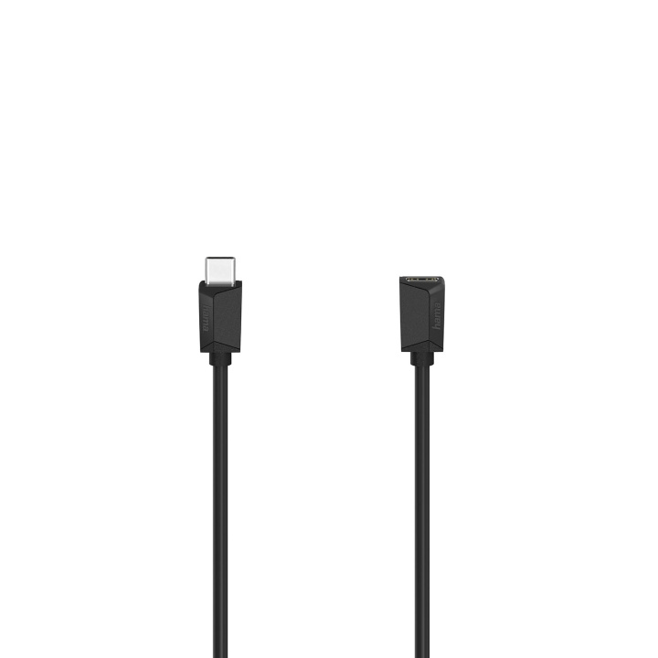 Hama Cable USB-C Extension Black 0.5m i gruppen COMPUTERTILBEHØR / Kabler og adaptere / USB / USB-C hos TP E-commerce Nordic AB (D09249)