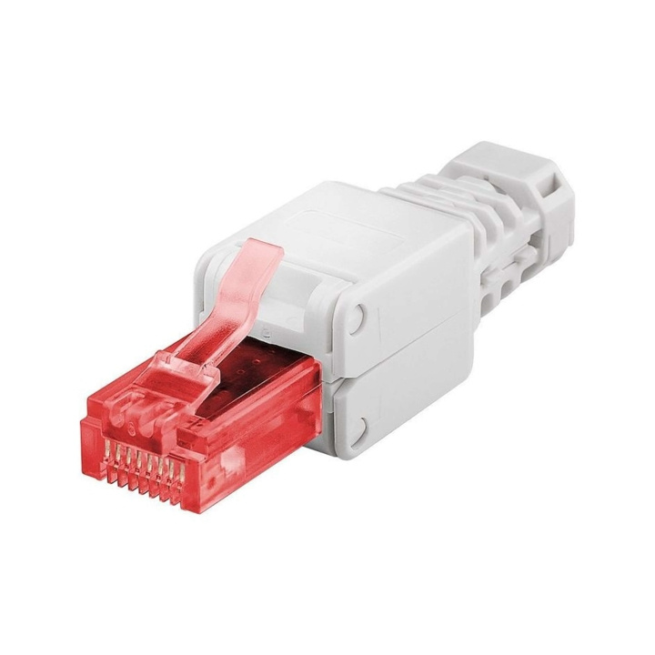 North RJ45 Kontakt för Cat6 kabel 2pack 8p8c För montering utan Verktyg i gruppen COMPUTERTILBEHØR / Kabler og adaptere / Netværkskabler hos TP E-commerce Nordic AB (D09261)