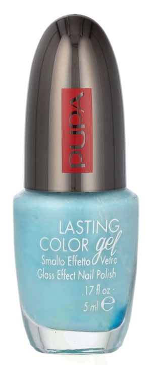 Pupa Milano Pupa Lasting Color Gel Glass Effect Nail Polish 5 ml #077 Bubble Blue i gruppen SKØNHED & HELSE / Manicure / pedicure / Neglelak hos TP E-commerce Nordic AB (D09293)