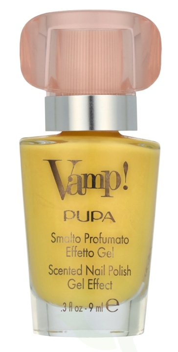 Pupa Milano Pupa Vamp! Scented Nail Polish 9 ml #109 Brilliant Yellow i gruppen SKØNHED & HELSE / Manicure / pedicure / Neglelak hos TP E-commerce Nordic AB (D09295)