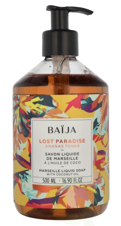 Baija Paris Baija Lost Paradise Marseille Liquid Soap 500 ml Pineapple & Brazil Nut Oil i gruppen SKØNHED & HELSE / Hudpleje / Kropspleje / Duft sæbe hos TP E-commerce Nordic AB (D09308)