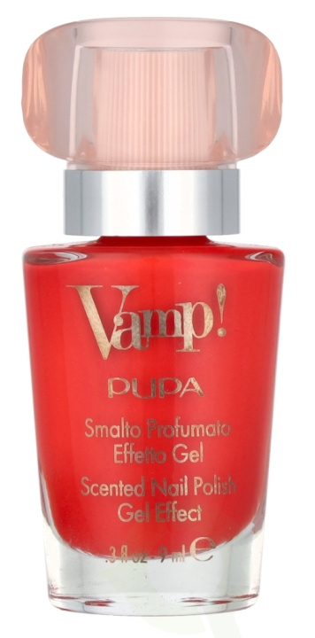 Pupa Milano Pupa Vamp! Scented Nail Polish 9 ml #111 Radiant Coral i gruppen SKØNHED & HELSE / Manicure / pedicure / Neglelak hos TP E-commerce Nordic AB (D09328)