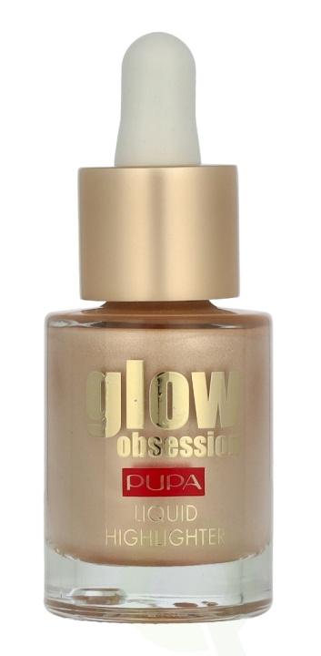 Pupa Milano Pupa Glow Obsession All Over Liquid Highlighter 13.5 ml #100 Sunrise i gruppen SKØNHED & HELSE / Makeup / Makeup ansigt / Contour/Highlight hos TP E-commerce Nordic AB (D09331)