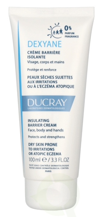 Ducray Dexyane Insulating Barrier Cream 100 ml Face, Body And Hands i gruppen SKØNHED & HELSE / Hudpleje / Ansigt / Ansigtscreme hos TP E-commerce Nordic AB (D09365)