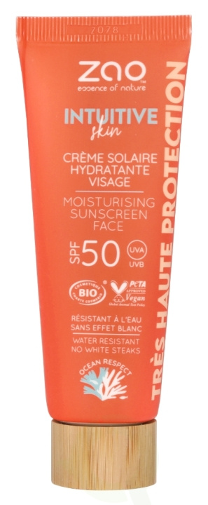 Zao Moisturizing Sun Cream SPF50 50 ml i gruppen SKØNHED & HELSE / Hudpleje / Tanning / Solbeskyttelse hos TP E-commerce Nordic AB (D09376)